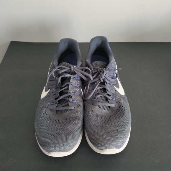 Nike LunarGlide 8 Men’s Size 14 Running Shoes Model 843725-013 Gray GUC - Picture 5 of 11